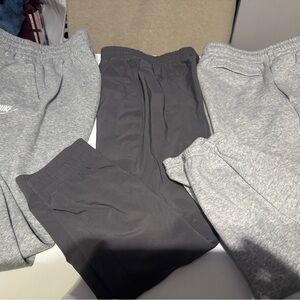 Nike Kids' Gray Sweatpants , under armor , in motion all size M